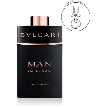 BVLGARI Bvlgari Man In Black Eau de Parfum reincarcabil pentru bărbați - imagine 2